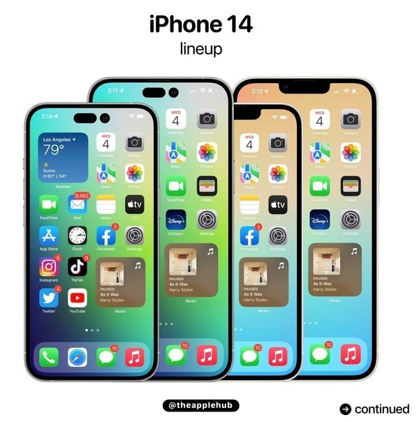 宾川苹果14维修分享iPhone 14全家福 