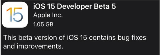 宾川苹果手机维修分享如何升级到iOS15.0 beta5 